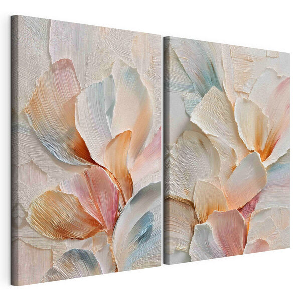 Soft hues in graceful floral arrangement Soft hues in graceful floral arrangement