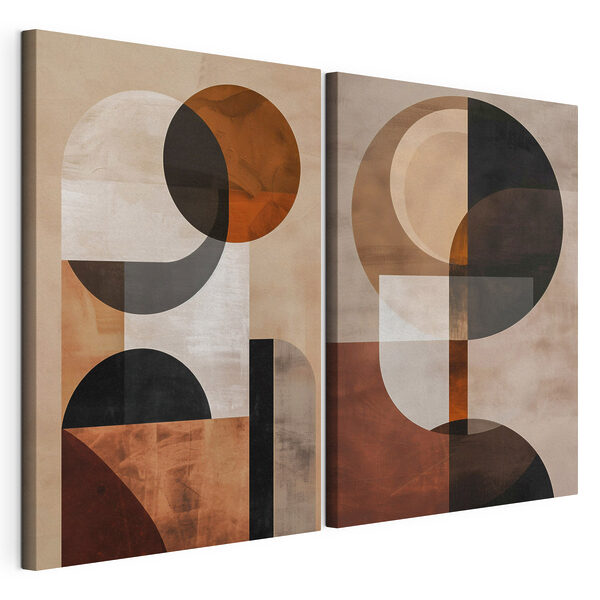 Pereche de opere de artă Tablou modular pe pânză Pereche de opere de artă