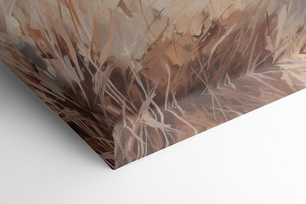 Painting of a beach and grass Painting of a beach and grass