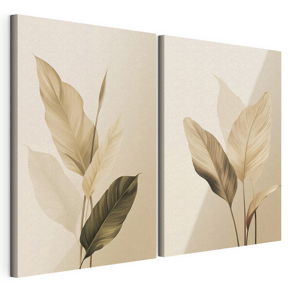 Tablou modular pe pânză Tablou modular pe pânză Nuanțe delicate ale frumuseții naturii (SKU: m30313)