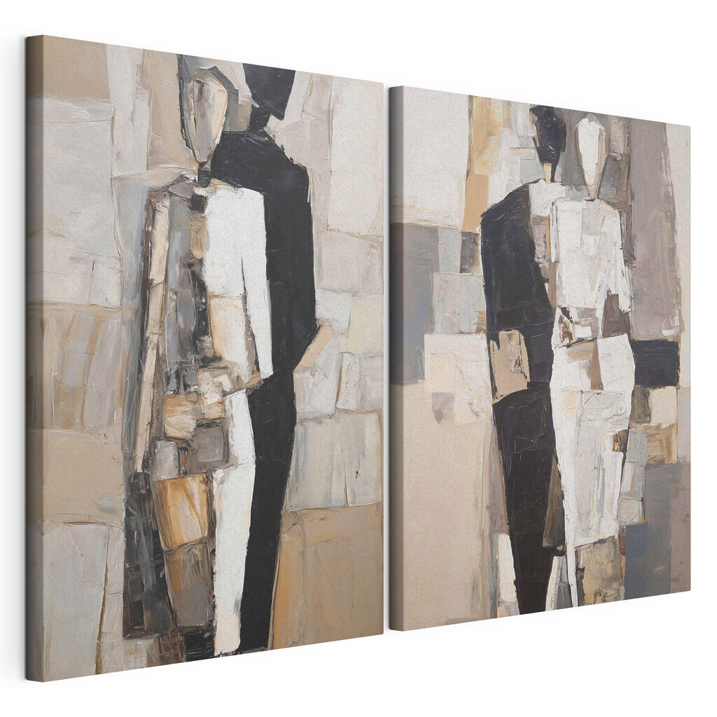 Tablou modular pe pânză Picturi cu persoane în diverse ipostaze (SKU: m30391) Tablou modular pe pânză Picturi cu persoane în diverse ipostaze (SKU: m30391)