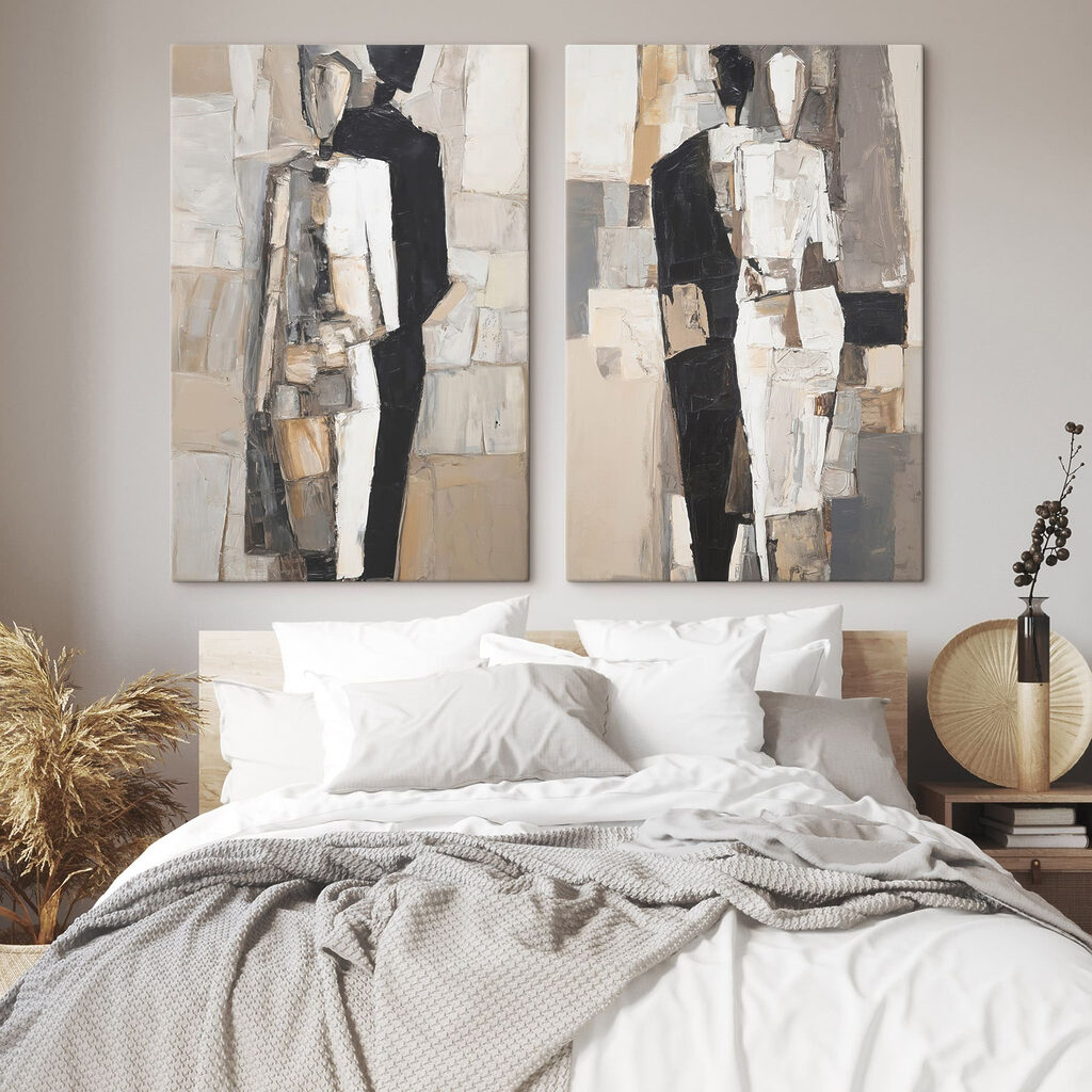 Tablou modular pe pânză Picturi cu persoane în diverse ipostaze (SKU: m30391) Tablou modular pe pânză Picturi cu persoane în diverse ipostaze (SKU: m30391)