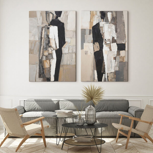 Tablou modular pe pânză Picturi cu persoane în diverse ipostaze (SKU: m30391) Tablou modular pe pânză Picturi cu persoane în diverse ipostaze (SKU: m30391)