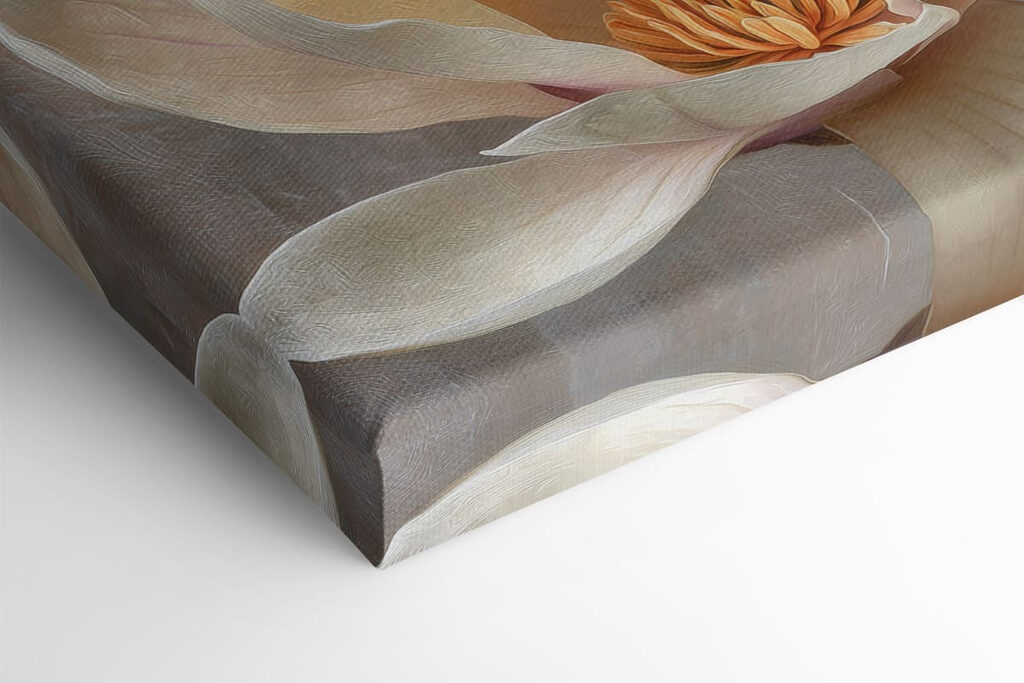 Tablou modular pe pânză Flori delicate în nuanțe delicate (SKU: m30419)