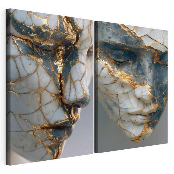 Tablou modular pe pânză Frumusețe imperfectă exprimată artistic (SKU: m30510) Tablou modular pe pânză Tablou modular pe pânză Frumusețe imperfectă exprimată artistic (SKU: m30510)