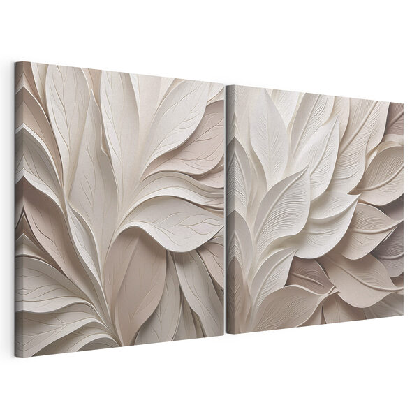 Tablou modular pe pânză Straturi delicate de nuanțe suave (SKU: m30857) Tablou modular pe pânză Tablou modular pe pânză Straturi delicate de nuanțe suave (SKU: m30857)