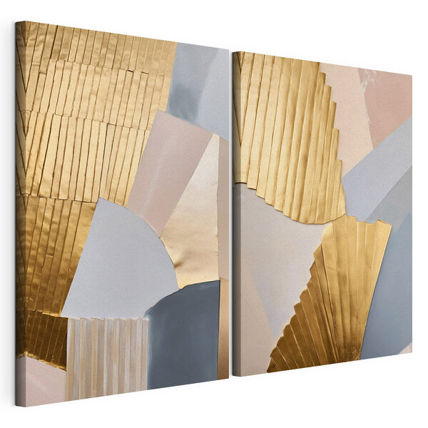 Tablou modular pe pânză Colaj din hârtie de diferite culori (SKU: m30843) Tablou modular pe pânză Tablou modular pe pânză Colaj din hârtie de diferite culori (SKU: m30843)
