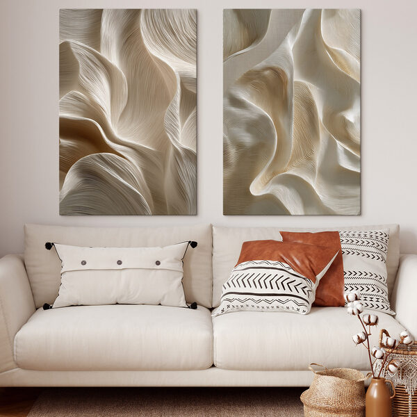 Flowing patterns in soft hues Flowing patterns in soft hues