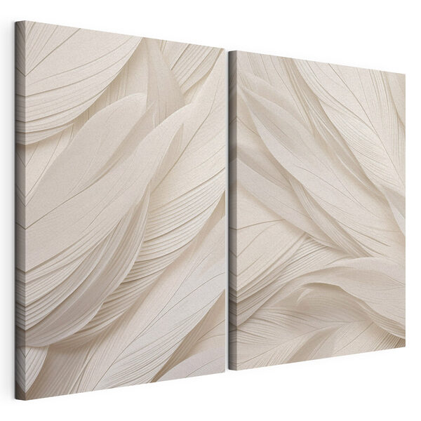 Valuri delicate de eleganță subtilă Tablou modular pe pânză Valuri delicate de eleganță subtilă