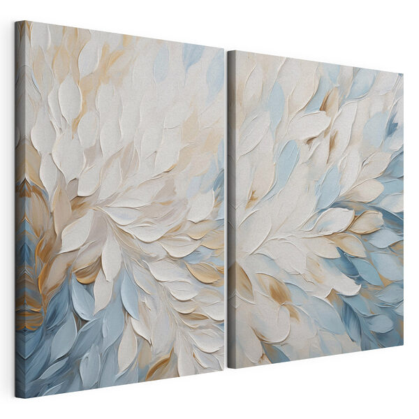 Tablou modular pe pânză Tablou modular pe pânză Nuanțe delicate din paleta naturii (SKU: m30568)