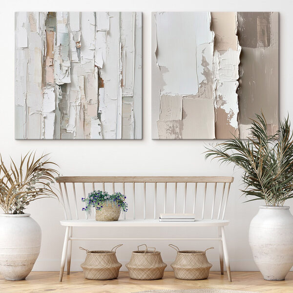 Abstract layers of soft hues Abstract layers of soft hues