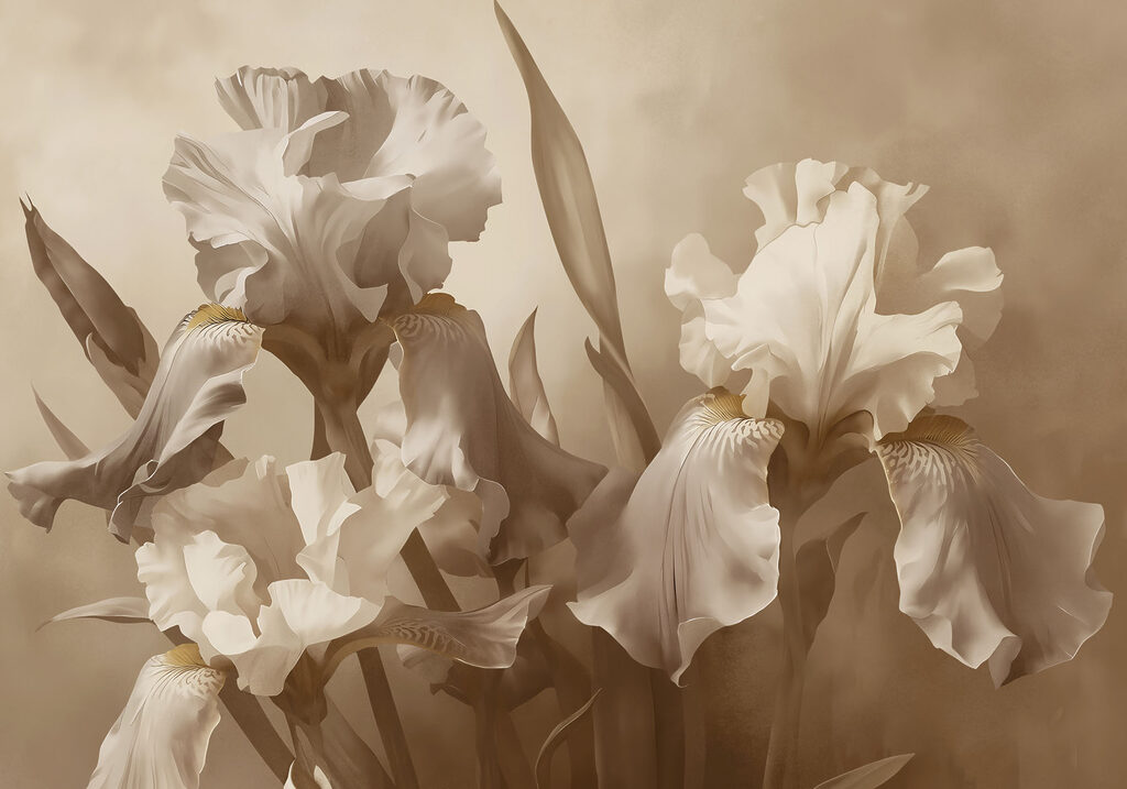 Delicate blooms in soft hues Delicate blooms in soft hues