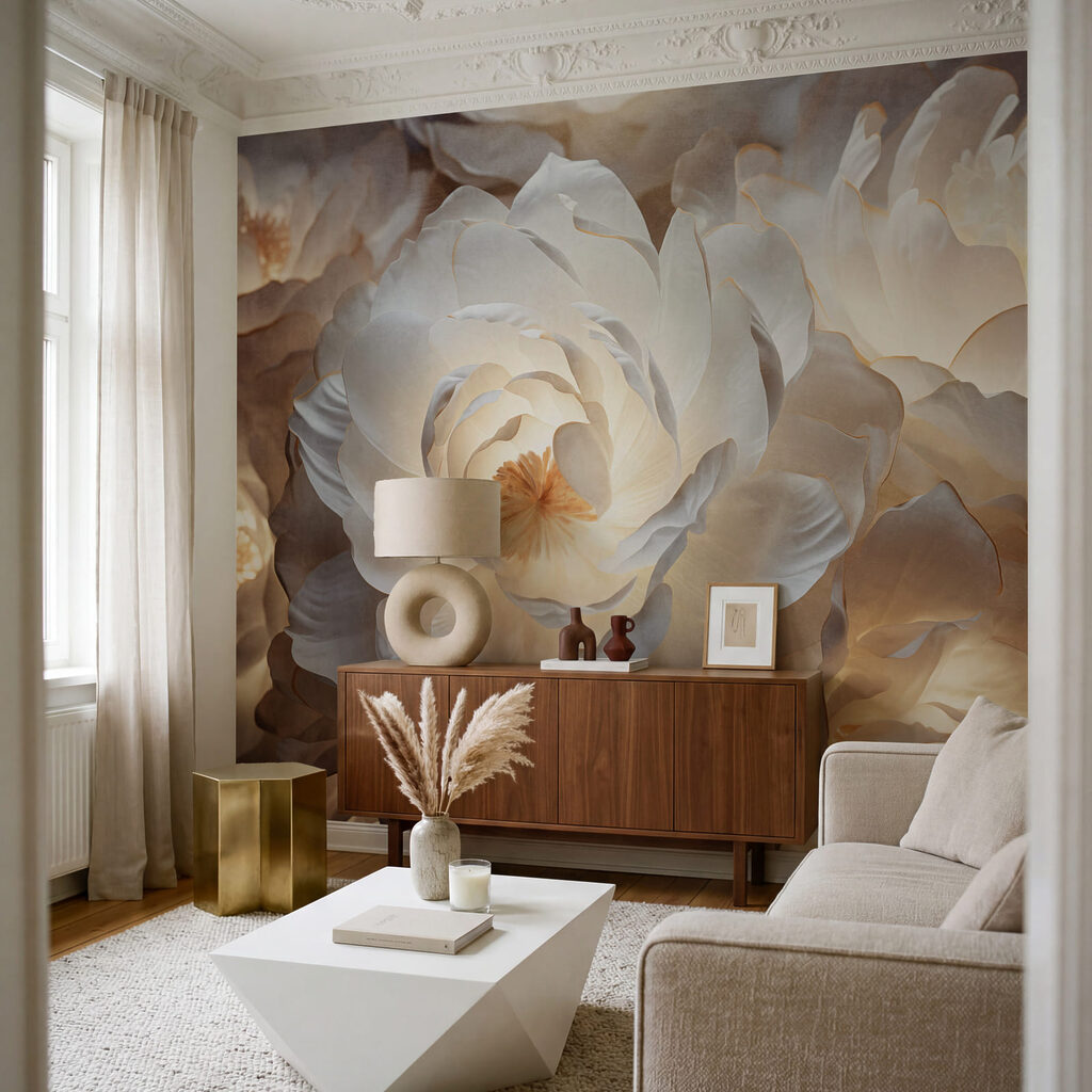 Petale delicate, luminate din interior