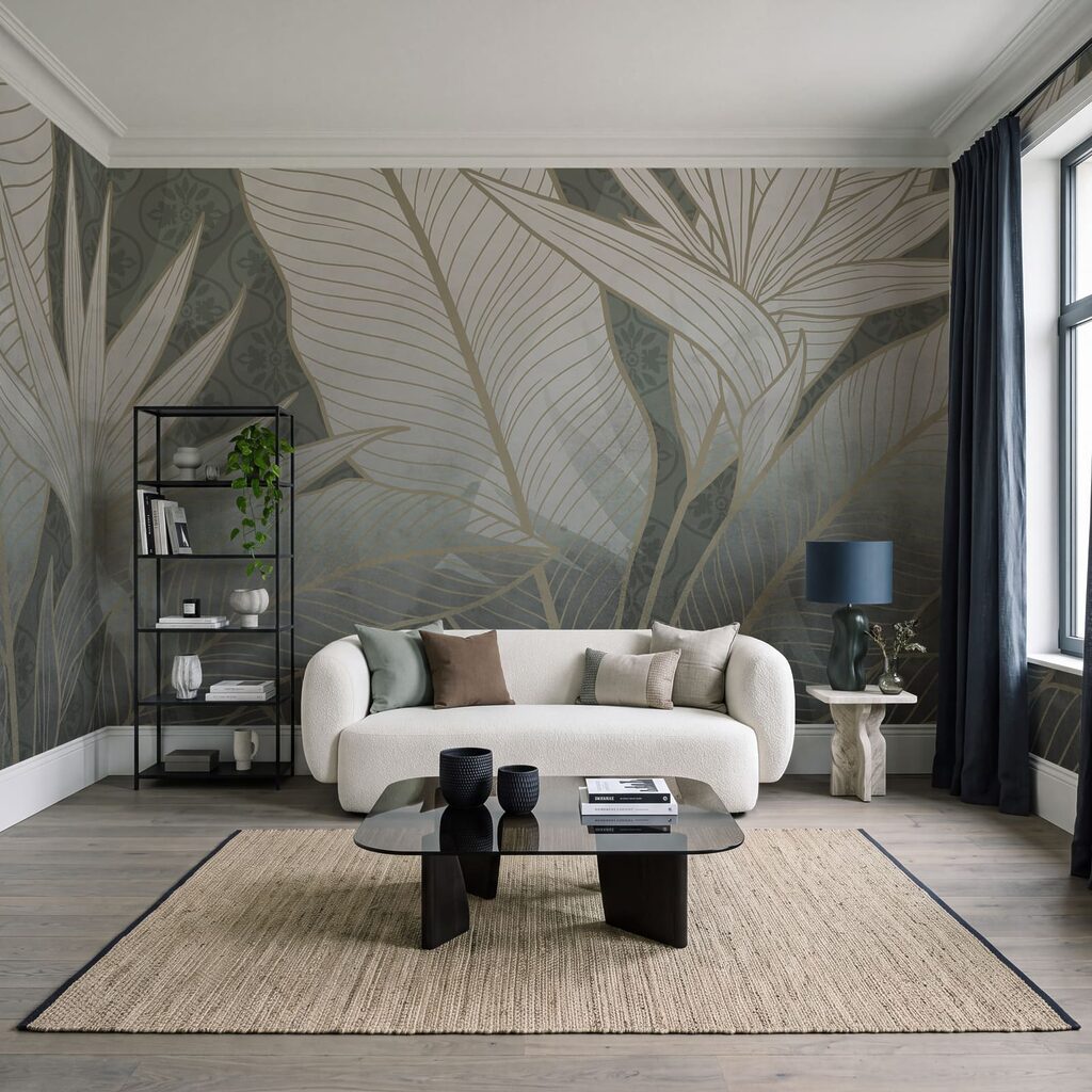 Un design botanic elegant, în nuanțe delicate Un design botanic elegant, în nuanțe delicate