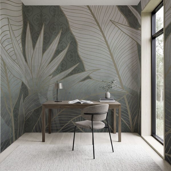 Un design botanic elegant, în nuanțe delicate Un design botanic elegant, în nuanțe delicate