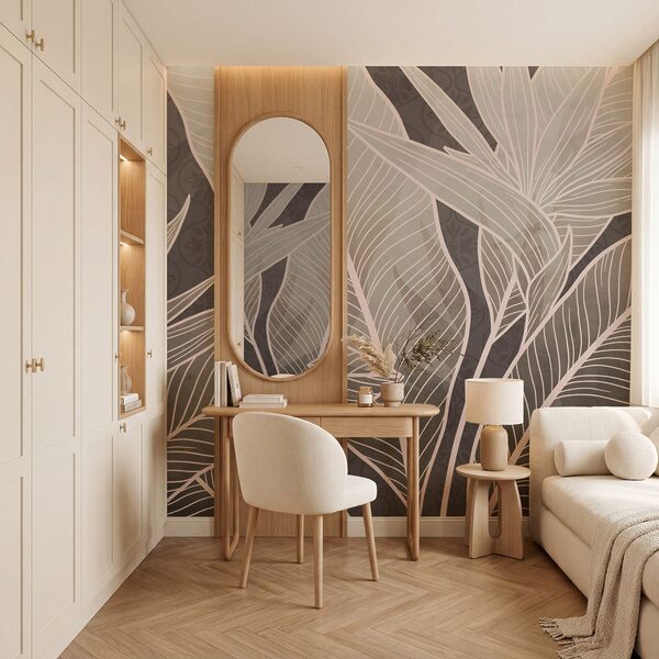 Nuanțe delicate într-o atmosferă botanică elegantă Nuanțe delicate într-o atmosferă botanică elegantă