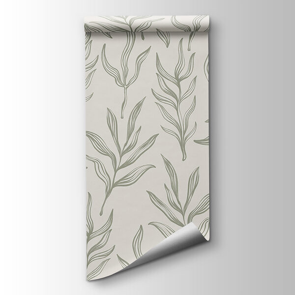 Pattern of leaves on a white background Pattern of leaves on a white background