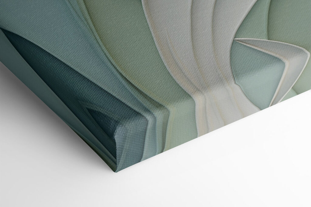 Serene waves of subtle color Serene waves of subtle color