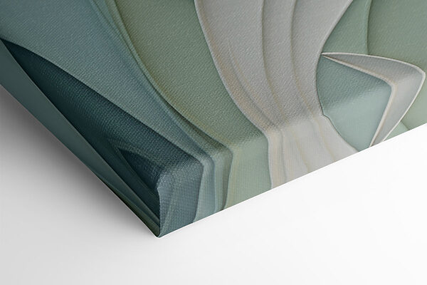Serene waves of subtle color Serene waves of subtle color