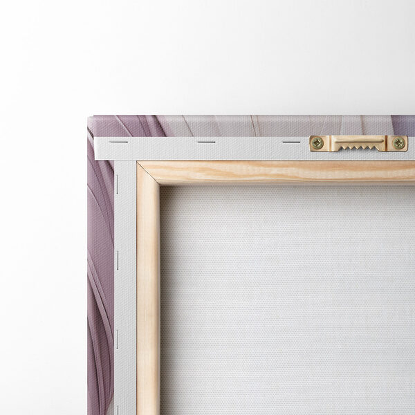 Flowing curves in soft colors