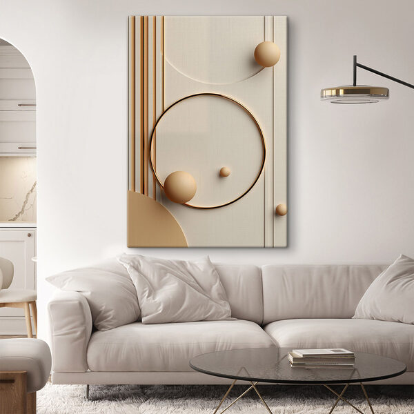 Soft shapes create a harmonious design Soft shapes create a harmonious design