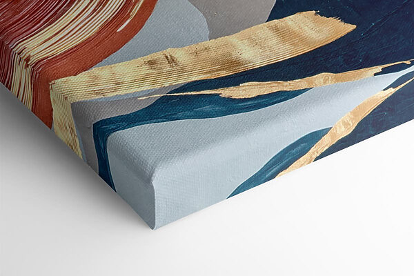 Colorful waves of artistic expression