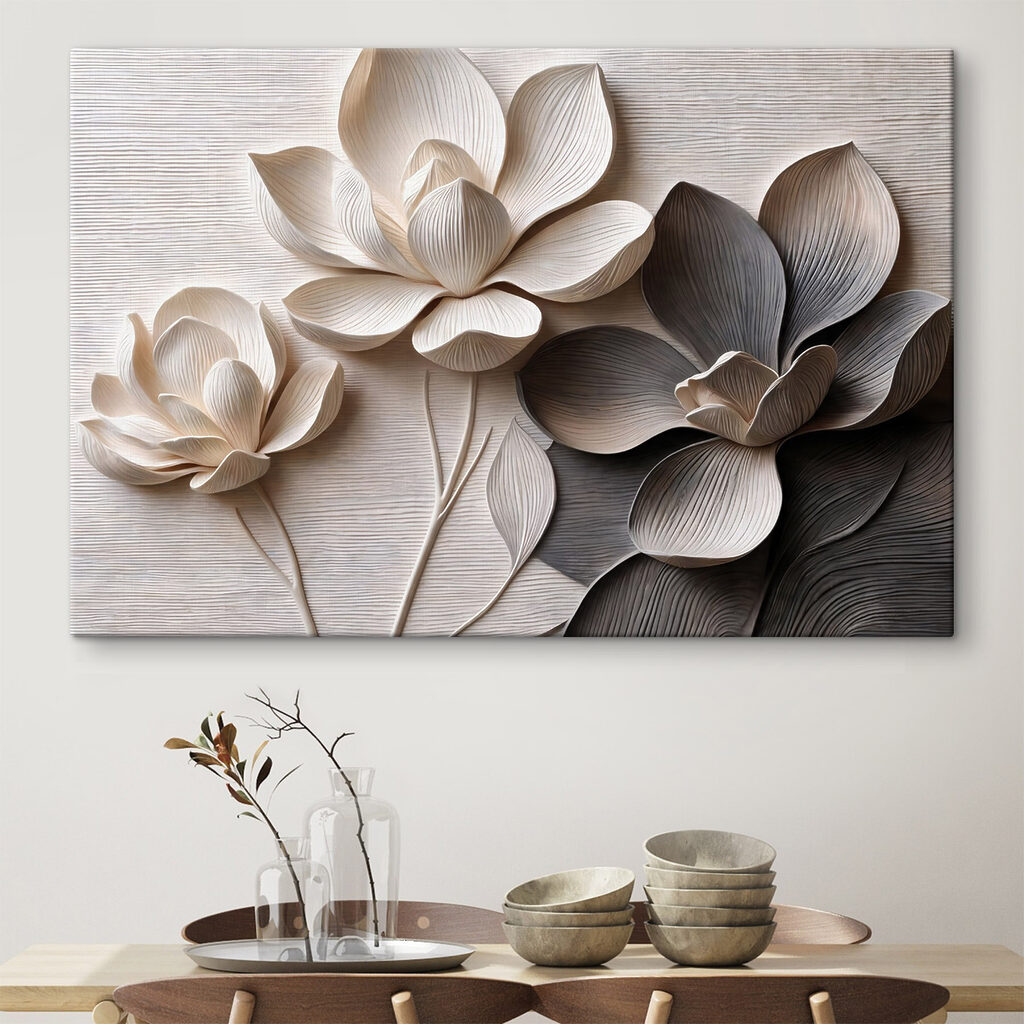 Elegant floral design in soft hues Elegant floral design in soft hues
