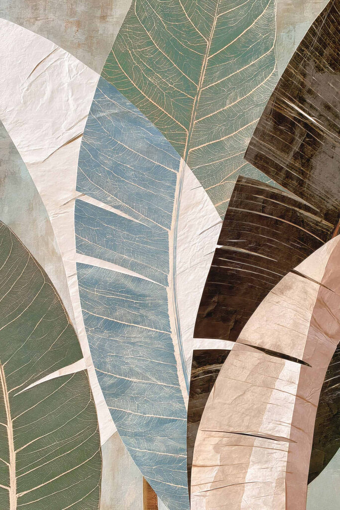 Nature's Palette: Harmony in Leaves Nature's Palette: Harmony in Leaves