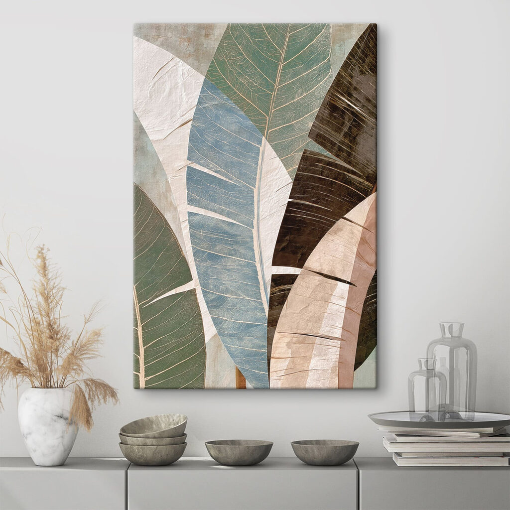 Nature's Palette: Harmony in Leaves Nature's Palette: Harmony in Leaves