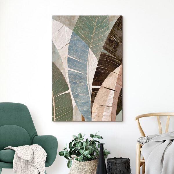 Nature's Palette: Harmony in Leaves Nature's Palette: Harmony in Leaves