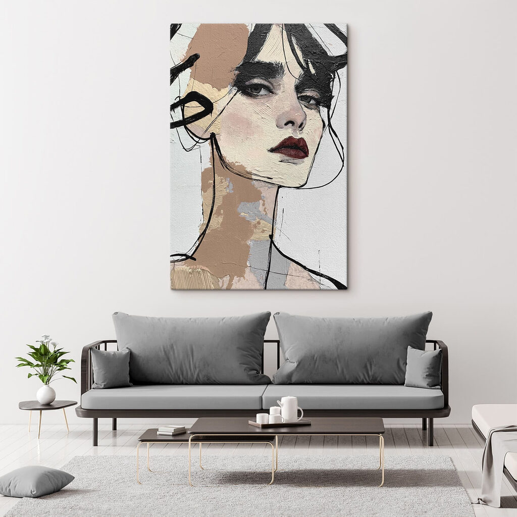Painting of a woman