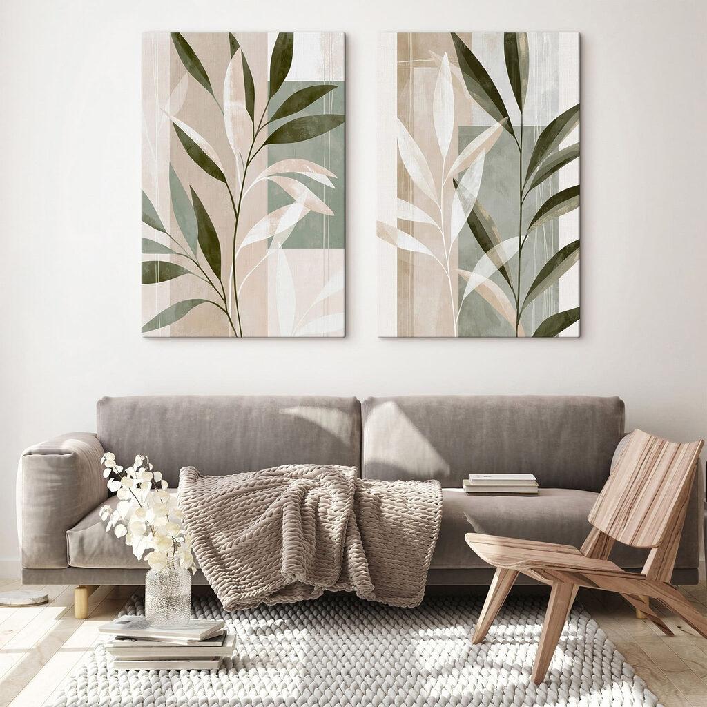 Calming botanical design for any space