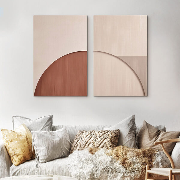 Soft hues blend in harmony