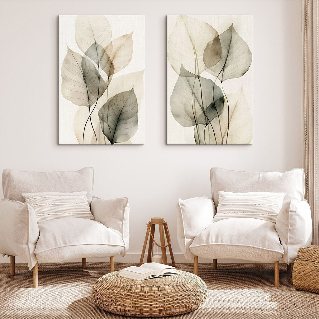 Whispering shades of delicate leaves Whispering shades of delicate leaves