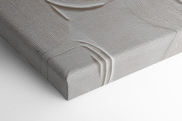Intricate patterns in soft white tones Intricate patterns in soft white tones