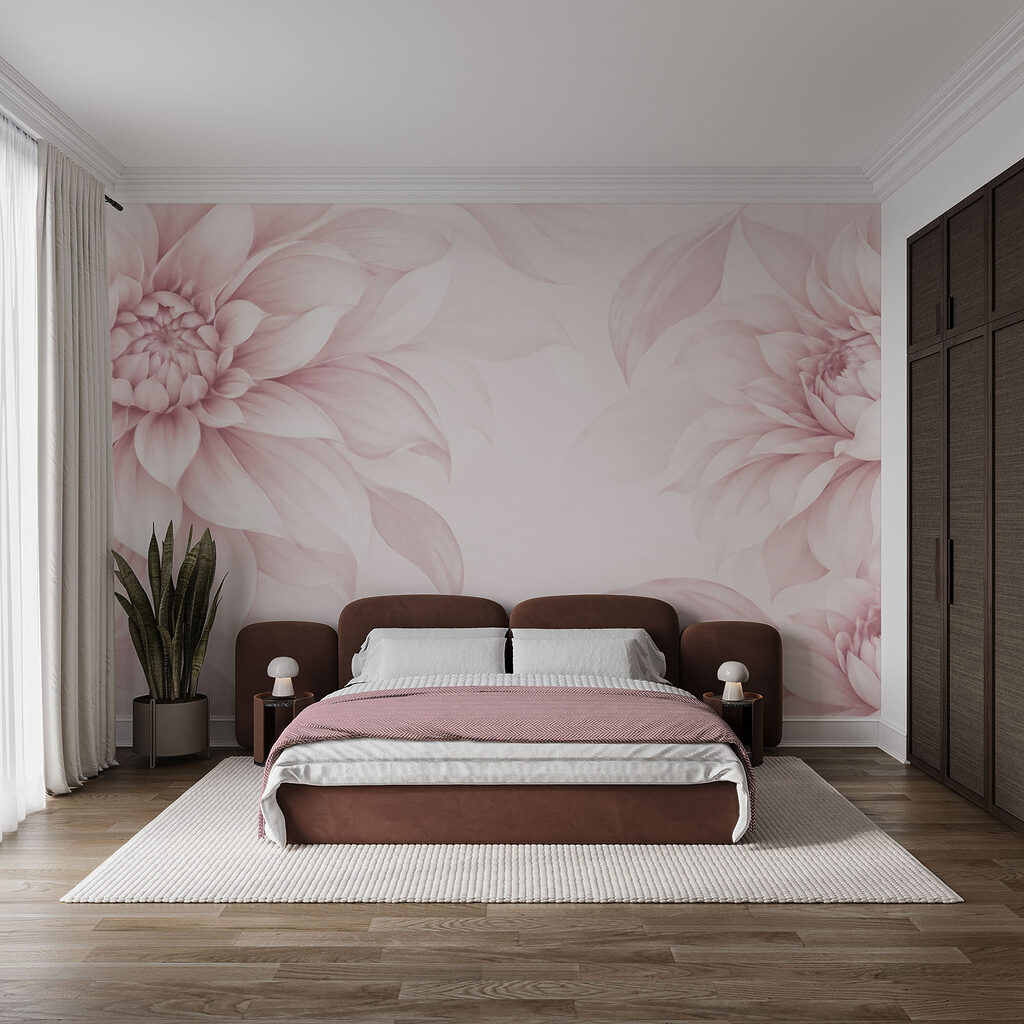 Flori delicate în nuanțe delicate de roz Flori delicate în nuanțe delicate de roz