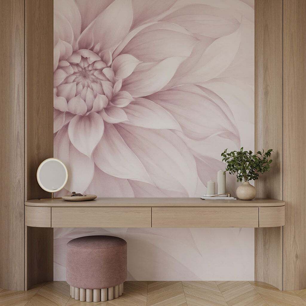 Flori delicate în nuanțe delicate de roz Flori delicate în nuanțe delicate de roz