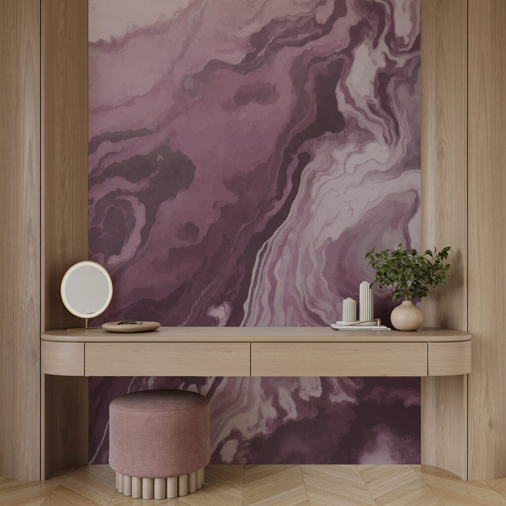 Vârtejuri abstracte în nuanțe delicate