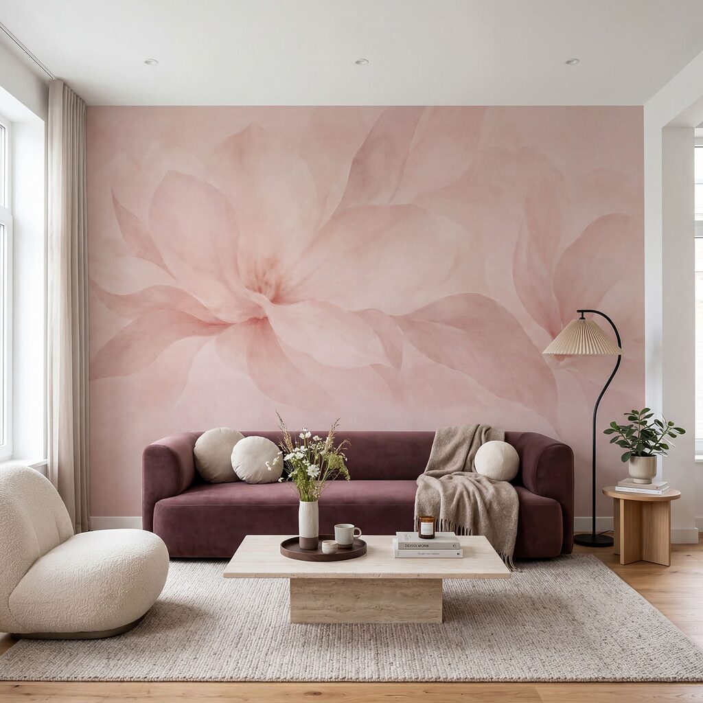 Fototapet Petale delicate în nuanțe delicate (SKU: t01057v2)