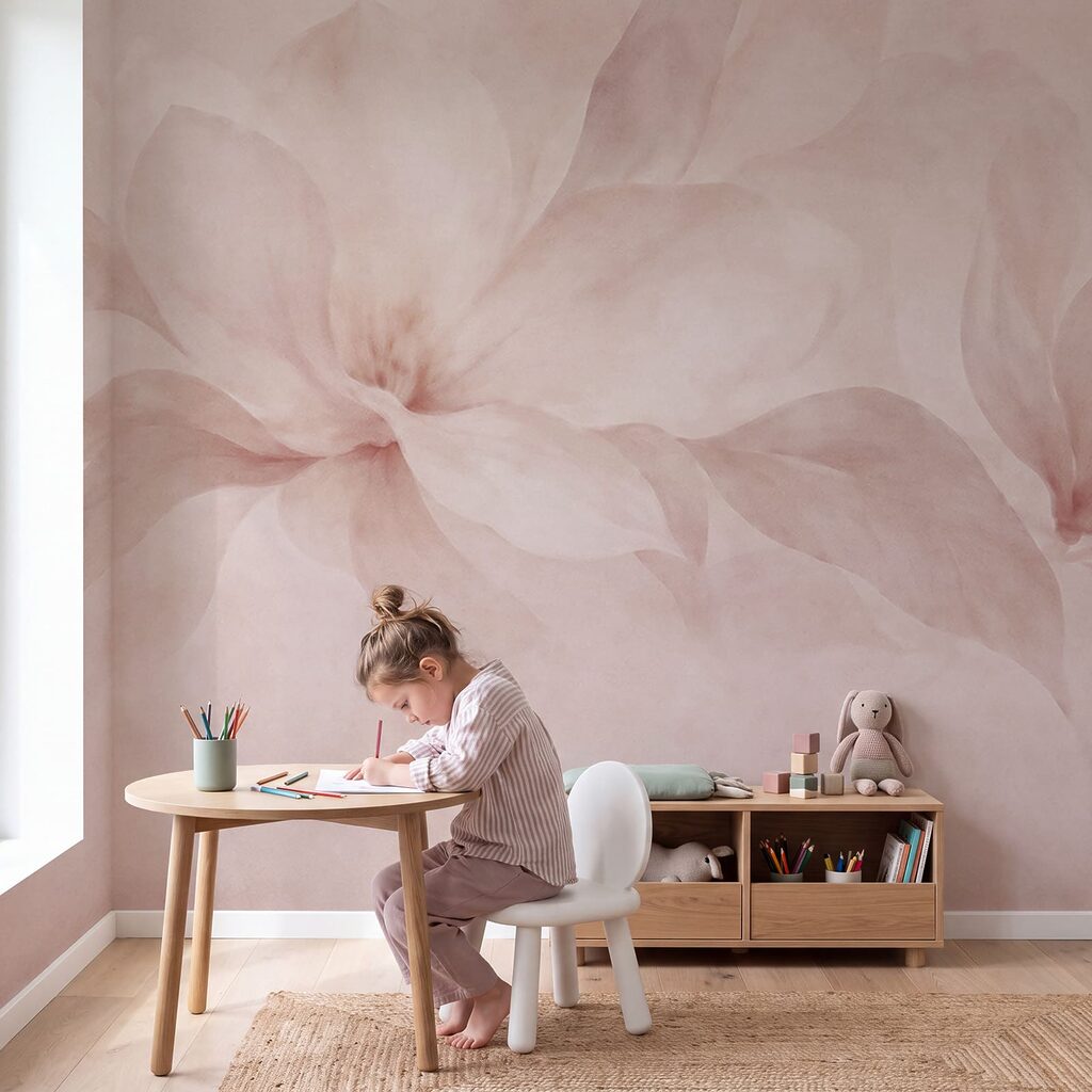 Fototapet Petale delicate în nuanțe delicate (SKU: t01057v2)
