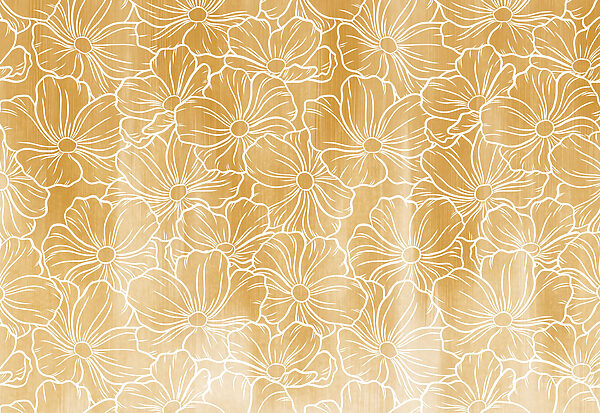 Fototapet Model cu flori albe (SKU: t01098) Fototapet Model cu flori albe (SKU: t01098)