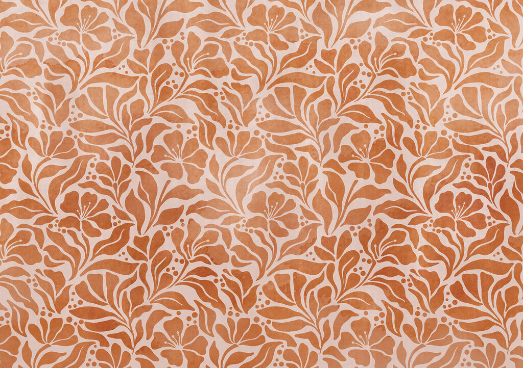 Fototapet Design cu motive florale inspirat din natură (SKU: t01114) Fototapet Design cu motive florale inspirat din natură (SKU: t01114)