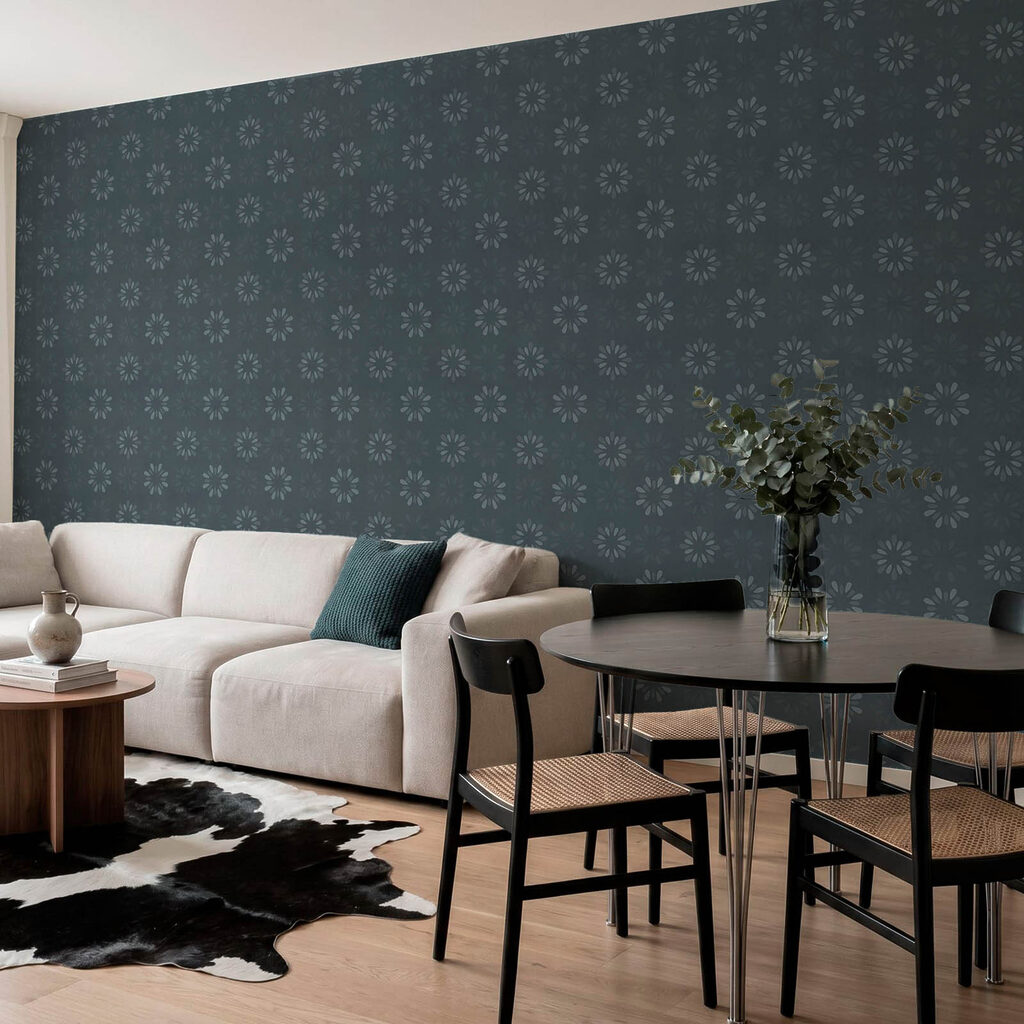 Fototapet Model în nuanțe de gri și alb (SKU: t01077)