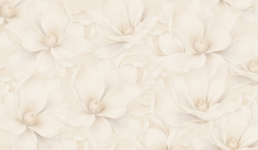 Fototapet Flori delicate în culori pale (SKU: t01129)