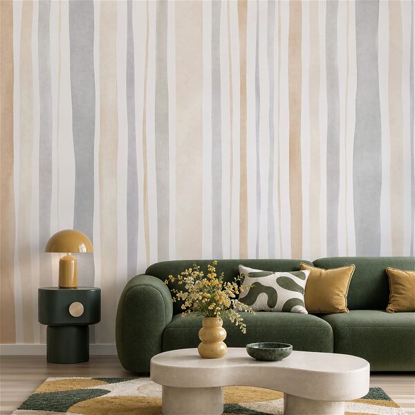 Fototapet Dungi elegante în culori neutre pentru spații moderne (SKU: t01134) Fototapet Dungi elegante în culori neutre pentru spații moderne (SKU: t01134)